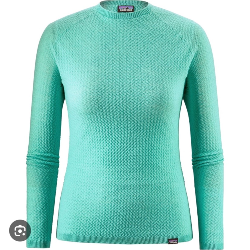 Patagonia M Women's Capilene Air Baselayer Aqua